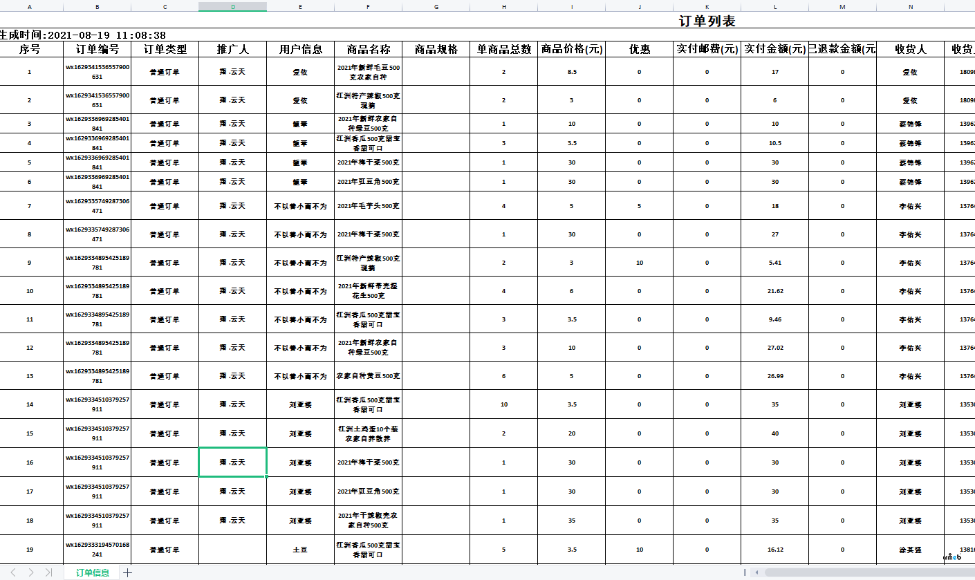 訂單導(dǎo)出、客服、微信導(dǎo)入位置、編輯商品、運(yùn)費(fèi)模板